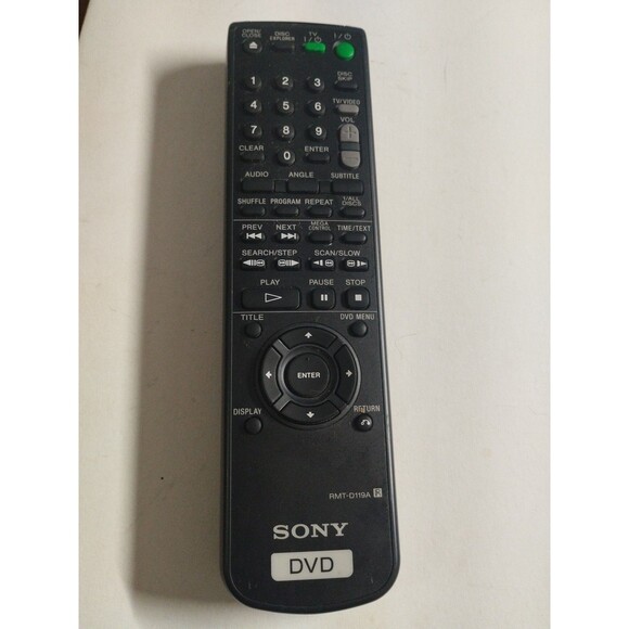 Original SONY RMT-D119A REMOTE CONTROL for DVP-C660 DVP-C670 OEM Tested - Picture 1 of 3